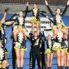 Beim internationalen Turnier im Garde- und Schautanzsport des TSC Frankenwinheim begeisterte die belgische Gruppe „Spiders“ vom TSC Dance Feet Kelmis in der Kategorie Hauptklasse Gardetanz mit Hebefiguren die zahlreichen Zuschauer.