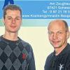 Schweinfurt (kal)   Aus der Physiotherapie-Praxis Dietmar Beugel wird die Beugel-Warmuth GmbH: Fabian Warmuth (links), ausgebildeter Physiotherapeut, steigt in die seit 20 Jahren bestehende Praxis Beugels (rechts) ein. Das Leistungsspektrum der Praxis reicht von Krankengymnastik über Rheuma- und Magnetfeld-Therapie bis hin zu Wellness- und Bodyforming-Anwendungen. Dietmar Beugel wird jedoch ab sofort ausschließlich Selbstzahler und Privatpatienten behandeln. Neu im Angebot sind eine Golf-Physiotherapie, die auch eine Betreuung der Sportler vor Ort umfasst, und eine spezielle Kiefergelenksbehandlung.  (0 97 21) 18 59 18