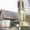 Die katholische Kirche in Oberwildflecken.