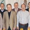 Unter neuer Leitung: Die CSU Forst (von links) Peter Brandenstein, Manfred Zängerlein, der bisherige Vorsitzende Fritz Schramm, Manfred Kraus, stellvertretender Landrat Paul Heuler, Helmut Kellermann, der neue Vorsitzende Martin Schramm, Anna Stasch und Gerhard Schmich.