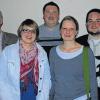 Der neue Vorstand des Kindergartenvereins St. Andreas und St. Mauritius (von links): Vorsitzender Jürgen Karle, Zweite Vorsitzende Annkathrin Mützel, Kassier Ulrich Sachse und Schriftführerin Susanne Siebenlist und Vorstandsmitglied Pfarrer Michael Erhart.