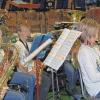 Die Bläserklasse Oberthulba stellte sich beim Konzert in Thulba der Öffentlichkeit vor.