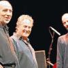 Jacques Loussier, André Arpino und Benoît Dunoyer de Segonzac (von links).