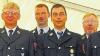 Für 25-jährige Mitgliedschaft in der Feuerwehr wurden (von links) Bernd Neubig, Edgar Röder und Stefan Scheuring geehrt. Wilhelm Büttner hält seit 40 Jahren der Euerdorfer Wehr die Treue.