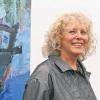 „Bewohntes Land“ ist der Titel der Ausstellung von Irmgard Weber in der Sparkassengalerie