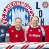 Vor 20 Jahren wurde der Lohrer Bayern-Fanclub gegründet. Auf unserem Foto sind zu sehen: (von links) Vorsitzender Peter Väth, Zweiter Vorsitzender Karl-Heinz Schneller sowie die Gründungsmitglieder Peter Bögner und Franz Walch.