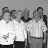 30 bis 45 Jahre Vereinstreue sind es doch wert, beim Festkommers zum 140-jährigen Bestehen des TSV Stockheim geehrt zu werden. Vorsitzender Heiko Streit (links) zeichnete die Mitglieder aus.