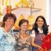 Das 100-jährige Bestehen feiert am Wochenende 23. und 24. Mai die Burgsinner Firma „KRESS die Raumausstatter“. Im Bild (von links) Seniorchef Helmuth Kreß, Sabine Mill, ihre Mutter Margot Gärtner, Inhaberin Petra Thierfelder-Pöschl und Seniorchefin Gertrud Kreß. Zum Team gehören außerdem Stefanie Esposito, Christa Kratz und Jörg Herget.