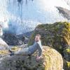 Benjamin Schwab am Fuße des Vatnajökull, des größten Gletschers Europas.