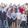 Entlassfeier Kreuzwertheim an der Hauptschule Kreuzwertheim:  Klassenlehrerin Gertraud Jerger (links) übergab mit Rektor Hartmut Hertlein die Zeugnisse.