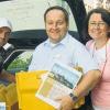 Die Redaktion des BergWerks (von links): Ralf Sauer, Frank Greubel und Petra Müller.