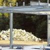 Die Tankstelle in Wildflecken nimmt Formen an.