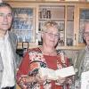 Robert Ruppel (links), Monika Schubert (Dresden) und der Obersinner Hobbyhistoriker Gundolf Weismantel hielten die Vorträgen über die Glashütte im Weiler Emmerichsthal.