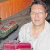Eröffnet am Wochenende die Modellbahnwelt Sinntal im Bahnhof in Jossa: Markus Elm.