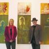 Gemeinsam mit Frau Arwide präsentiert Wieland Jürgens in der Zellinger Kunsthalle seinen neuen Zyklus „Göttinnen und andere Prachtweiber“. Starke Frauen – insbesondere der Mythologie – stehen im Mittelpunkt.