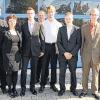 Die Kammersieger aus dem Landkreis Main-Spessart samt Politiker (von links) Bundestagsabgeordneter Paul Lehrieder, die Landtagsabgeordnete Simone Tolle, Philipp Maiberger, Kammerpräsident Hugo Neugebauer, Dominik Haas, Waldemar Pflaumer, Christoph Baumeister und Landtagsabgeordneter Volkmar Halbleib. Fotografen und Maurer wurden bereits extra von ihren Innungen geehrt.
