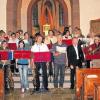 Die 29. Abendgesänge in Gemünden wurden von der Gruppe „Mehr...!“ musikalisch gestaltet.