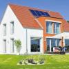 Im Mai konnten Zuschauer verfolgen, wie in acht Stunden ein Passivhaus aufgestellt wurde. Ab 14 Uhr am Samstag ist es fertig eingerichtet zu besichtigen.