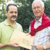 Peter Hofmann und Peter Hofmann, beide aus Nüdlingen.