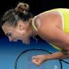 War nach der Finalniederlage reichlich frustriert: Aryna Sabalenka