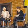 Anlässlich seines 250. Geburtstags wurde Friedrich Schiller im Gymnasium über seine Rede „Die Schaubühne“ interviewt.