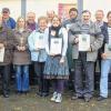 Zahlreiche Rhön-Grabfeld-Meister konnten am Ende der 5. Rhön-Grabfeldschau geehrt werden.