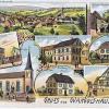 Eine alte Postkarte zeigt Motive  aus Wargolshausen. Die Karte dürfe Anfang des 20. Jahrhunderts geschrieben worden sein.