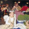 Kleine Engel und das Akkordeon-Ensemble-Häcker begrüßten das Publikum beim Weihnachtskonzert in der Elstalhalle.