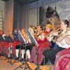 Die Herbstädter Musikanten unter der Leitung von Andre Oehling begrüßten das neue Jahr musikalisch beim Kurkonzert.