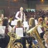 Volles Haus im Wombacher Vereinsheim: Auch die Partensteiner Musikanten begeisterten das Publikum beim Blasmusikabend. Foto: Gabi Nätscher