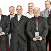 Machten sich um Burkardroth verdient: (von links) Peter Köth, Egon Schlereth, Eckard Reinmann, Lothar Wehner, Leo Meder, Gerhard Kirchner, Lothar Nürnberger und Martin Schlereth.