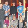Vorstand der Evangelischen Landjugend: Stellvertretender Vorsitzender ist Jens Kirchner, Beisitzer Maximilian Herold, Schriftführer Benjamin Lutz, Kassier Patrick Bohl, Beisitzer Stefan Haßfurter (hinten von links), Vorsitzende Lisa Welz, Vorsitzender Patrick Hörner und die stellvertretende Vorsitzende Melanie Flachsenberger (vorne von links).