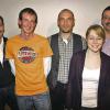 Mit verjüngter  Vorstandschaft geht die Blaskapelle Ebenhausen in die nächsten drei Jahre. Unser Foto zeigt von links Jugendvertreter Richard Dees, Kassier Stefan Seufert, Schriftführer Thomas Haut, 2. Vorsitzende Eva Kraus und 1. Vorsitzender Joachim Bauer.