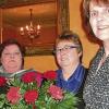 Führungswechsel bei der AsF (von links): Ursula Kirmeier gab den Vorsitz an Gisela Rausch ab. Rechts Stadträtin Kathi Petersen.