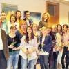 Das kann sich sehen lassen: Die Kunstleistungskurse des Armin-Knab-Gymnasiums zeigen ihre Werke in der Galerie der Sparkasse.