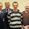 Führungswechsel: Bei der Feuerwehr Gollmuthhausen kam es im Rahmen der Hauptversammlung zu einem Führungswechsel. Unser Bild zeigt von links Bernd Uebelacker, KBI Hermann Weigand, den neuen Kommandant Andreas Warmuth und Bürgermeister Kürschner.