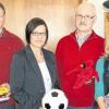 Bilden eine Partei fürs Kind: Roland Jordan, Vanessa Hammer, Werner Rödl und Ulrike Nätscher (von links) von der Beratungsstelle für Eltern, Kinder und Jugendliche im Kreis-Caritasverband Bad Kissingen.