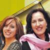 Konzert-Duo: Mirella Angeli-Bayerlein (links) und Corinna Wirth gastieren mit Stücken von Brahms und Romanzen von Clara Schumann in der Alten Kirche.