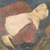 Die eigene Frau porträtiert: Albert Birkles Liegende Elsa Starosta“ von 1924.
