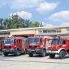 Vier neue Autos: Die Bundeswehr-Feuerwehr in Hammelburg wurde mit neuen Fahrzeugen ausgerüstet.