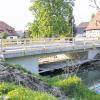 Fast fertig: Die Arbeiten an der Brücke in Poppenlauer sind so gut wie abgeschlossen.