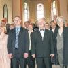 Mit reichlich Applaus belohnt: Ein gelungenes Marienkonzert gaben am Sonntagabend (von links) Angelika Hiller (Sopran), Christian Metz (Orgel), Peter Daiss (Bassbariton) und Isolde Paul (Rezitation) zusammen mit der Chorgemeinschaft Burggrumbach in der Neustadter Abteikirche.