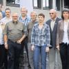 Ehrungen: Die Bezirksversammlung bot einen würdigen Anlass, verdiente Mitglieder auszuzeichnen. Von links: Hartmut Fiedler, Manfred Müller, Erich Möslein, Hildegard Taupp, Kurt Burkard, Erwin Wiedmaier, Karl Dirschbacher, Willi Rennert, Karin Römer, Rudi Lenhard, Gabi Wittmann, Philipp Jestädt und Bezirksvorsitzender Werner Hahn.