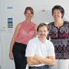 10 Jahre in Ochsenfurt: Die Radiologiepraxis an der Main-Klinik mit (von links) Dr. Alexandra Obert, Dr. Stefan Schmitt und Liane Breit.