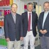 Neue Richter am Landessozialgericht: Der Leiter der Zweigstelle Schweinfurt, Jürgen Pawlick (Mitte), flankiert von den neuen Richtern Thomas Krodel (links) und Jürgen Martin.LSG