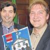 Die Macher der „größten Aktion von Pro Bad Kissingen“: Vorsitzender Heiko Grom (links) und Projektbetreuer Harald Steif.Foto: von Dobschütz