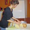 Babysitting will gelernt sein: Natalie Kern, die eine Ausbildung zur Kinderpflegerin macht, ist mittlerweile erfolgreiche Babysitterin meistens bei einer Familie mit zwei kleinen Kindern.