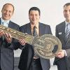 Jetzt auch in Würzburg vertreten: Das Sicherheitsunternehmen Weckbacher mit (von links) Kai Gehrsitz, Niederlassungsleiter Ralph Jossberger und Philipp Maschke.