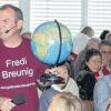 In Aktion: Der Auftritt von Fredi Breunig im Gästehaus von Wargolshausen hat Kultstatus.
