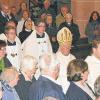 Über 45 Jahre lang er das Oberhaupt der Katholiken im Bistum Würzburg: Zum Gedenken des Kirchenpatrons von St. Adalbero in der Sanderau feierte Bischof Friedhelm Hofmann einen Festgottesdienst mit Gläubigen in der vollbesetzten Kirche.